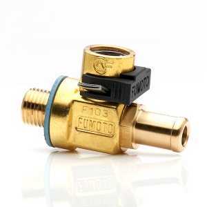 F103N: Long Nipple Oil Drain Valve with M12-1.25