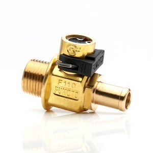 F110N: Long Nipple Oil Drain Valve with 3/8-18 NPT