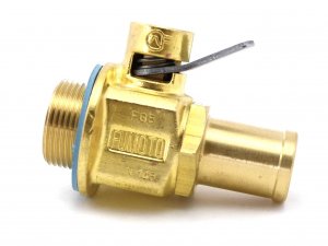 FG5N: Long Nipple (3/4" O.D.) Valve with 25mm-1.5 Threads