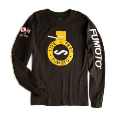 LT-BLK-01XXL: Live Free Fumoto Long Sleeve T-shirt | XXL